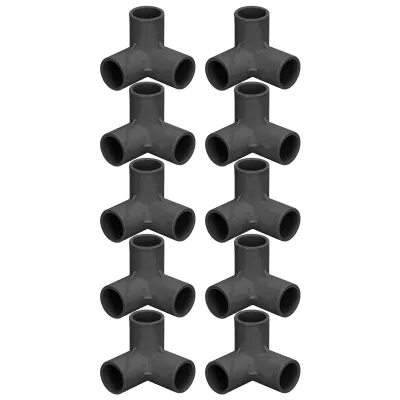 Zdjęcie produktu dla 3-drożne złączki rurowe, 3-drożne złączki PVC, złączki trójnikowe, złączki rurowe PVC, złączki kolankowe PVC, złączki trójnikowe PVC 1in