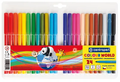 Obrázok produktu pre Popisovače Centropen 7550 - sada 24 ks