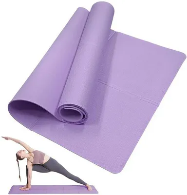 Produktbild von Ibenzoa® Faltbare Yogamatte EVA 3 mm – rutschfest, 173 x 61 x 0,3 cm (gefaltet 36 x 32 x 6 cm), 228 g – tragbar für Yoga, Pilates, Fitness & Outdoor
