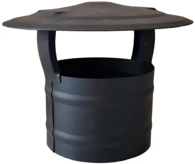 Regenhaube für Ofenrohr - Ø 130 mm