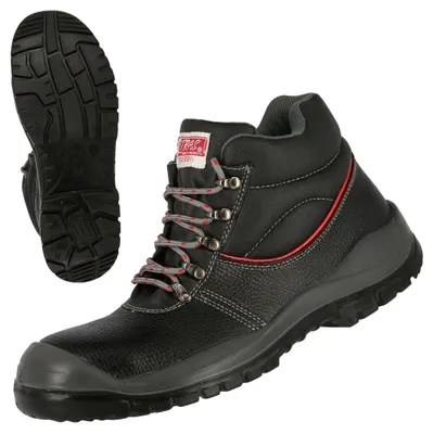 Produktbild von NITRAS STEP MID, S3 Sicherheitsstiefel, halbhoch, schwarz, EN ISO 20345 schwarz Gr.: 44
