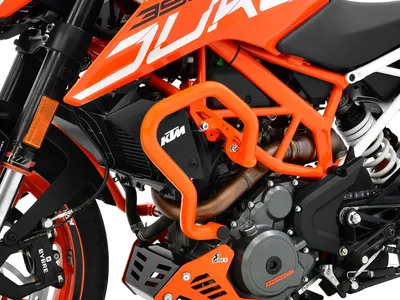 Obrázok produktu pre ZIEGER crash bar kompatibilný s KTM 390 Duke oranžová