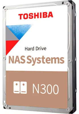 Produktbild von Toshiba 8.9cm (3.5") 20TB SATA3 NAS N300 7200RPM intern