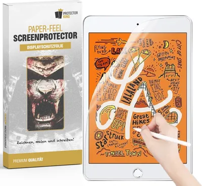 Produktbild von 4x Paperfeel für iPad 2/ 3/ 4 Displayschutz Schreiben Malen Skizzieren matt Anti-Reflex entspiegelt Screen-Protector
