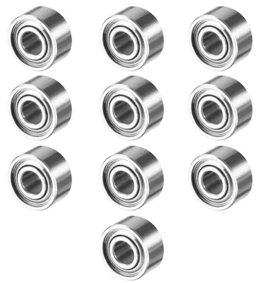 10x MR52ZZ Kugellager 2x5x2,5 mm doppelt abgeschirmt