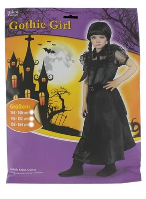 Produktbild von Kinderkostüm - Gothic Girl - Gr. 158/164