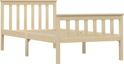 Obrázek produktu pro vidaXL Postel z masivu světlé dřevo borovice 100x200 cm