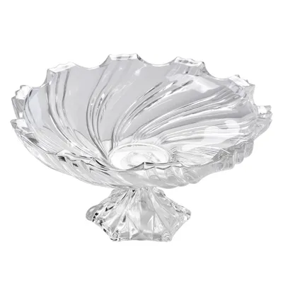 Produktbild von Clayre & Eef Obstschale Ø 38x21 cm Transparant Glas