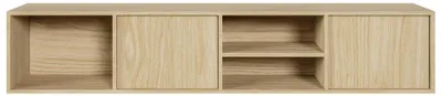 Produktbild von Selsey Sanva - TV-Hängeboard 2-türig, geölte Eiche, 200 cm