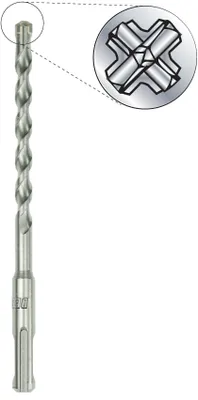 Produktbild von SDS PLUS QUATRO-Bohrer für Beton 20,0 x 410/350 mm
