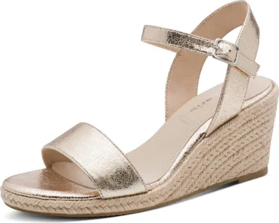 Produktbild von Tamaris Sandalen Touwzool  Sandalen Touwzool - Goudkleur - Maat 36