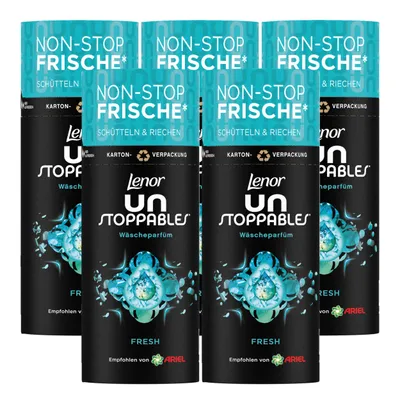 Produktbild von Lenor Unstoppables Wäscheparfüm Duftperlen Fresh 160g (5er Pack)