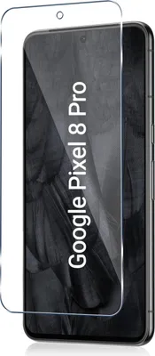 Produktbild von CLM-Tech Schutzfolie kompatibel mit Google Pixel 8 Pro Panzerfolie Panzerglas Crystal Clear Displayschutz 9H Glas Displayfolie Schutzglas - Unterstützt Fingerabdruck-ID - Folie kristallklar