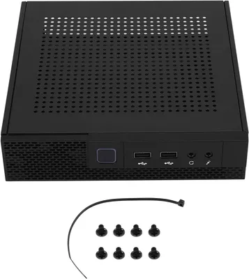 Produktbild von ITX Computergehäuse TX02 Desktop, Industrie, HTPC, kompakt, für die Steuerung