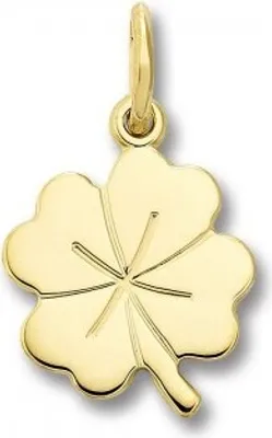 Immagine prodotto di Anhänger Kleeblatt 333/- Gelbgold