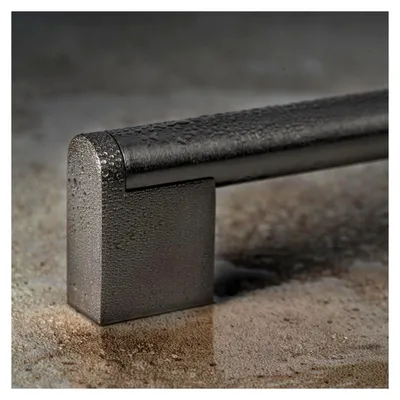 Produktbild von Möbelgriff Edelstahl (1 Stück) Bohrabstand: 192 mm Ø 14 mm Schrankgriffe für Küchenschränke und Schubladen