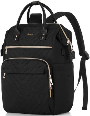 Produktbild von Laptop-Rucksack, wasserdicht, diebstahlsicher, für 17,3-Zoll-Laptops, ideal für Schülerinnen, mit bequemen Schultergurten