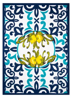 Image de Excelsa torchon Amalfi coton 50x70 cm multicolore