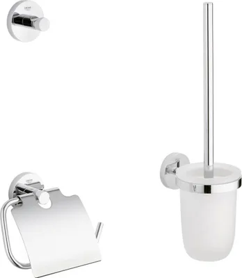 Produktbild von Grohe Essentials WC-Set 3 in 1 chrom, 40407001