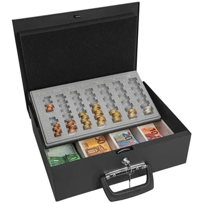 Image de WEDO Universa - Geldkassette - Stahl - Schwarz