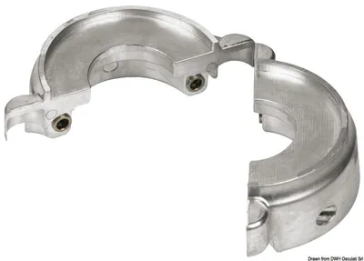 Zdjęcie produktu dla Aluminiowa anoda kołnierzowa Volvo Ø 107 mm Osculati 43.532.10