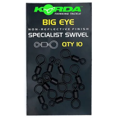 Obrázok produktu pre Obratlíky s veľkým okom BIG EYE 8 Specialist Swivel Korda