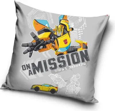 Obrázek produktu pro Povlak na polštářek Transformers Bumblebee na Misi