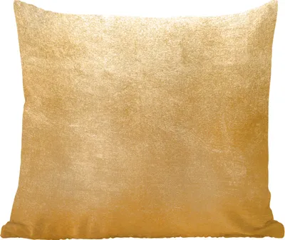 Produktbild von MuchoWow® Zierkissen Sofakissen Wohnzimmer Dekokissen 60x60 cm Gold - Luxus - Abstrakt - Sitzfläche - Foto Polster