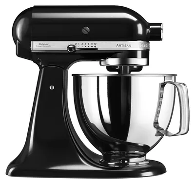 Produktbild von KitchenAid 5KSM125PS EOB/EAC/ECU KÃ1/4chenmaschine, Edelstahlgehäuse, 300 Watt, 4,8 l Behälter, 10 Geschwindigkeiten