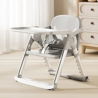 Image de Réducteurs de siège pliables pour bébés et jeunes enfants, chaise haute portable
