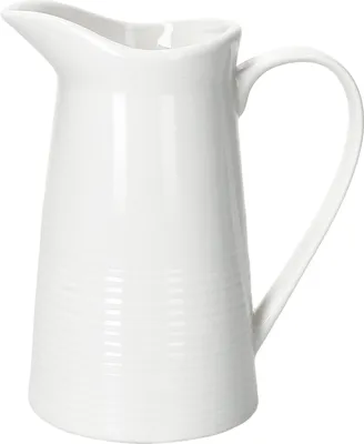 Produktbild von Milchkrug CREME 0,5L Steingut cremeweiß Saft-Karaffe Limo-Kanne Kakao