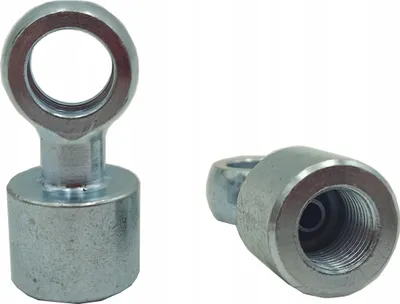 Image de Raccord de flexible de frein : œillet Ø 12, filetage intérieur M12x1 DF, ŁPS-42