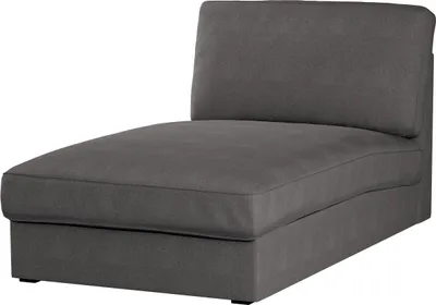 Produktbild von Dekoria Bezug für Kivik Recamiere Sofa, dunkelgrau, Bezug für Kivik Recamiere