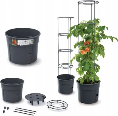 Image de 2x Pot de tomates Pot 29,5cm Plantes Tomate 12L Jardin Terrasse