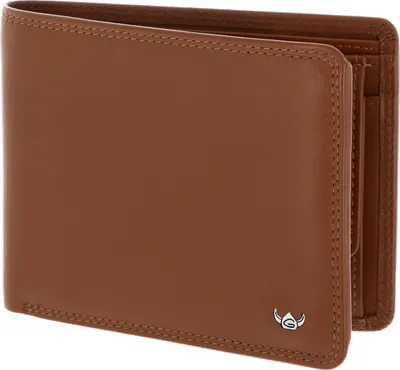 Produktbild von Golden Head Leder Geldbörse Polo RFID Protect Scheintasche 1125 Cognac braun