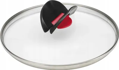 Glasdeckel 20 cm, spülmaschinengeeignet, klappbare Griffe, Dampfauslass