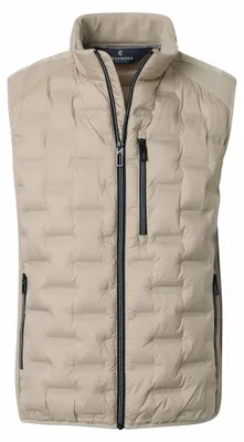 Produktbild von CASAMODA Outdoor-Hybridweste Stehkragen Zipper Regular Beige XL