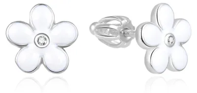 Produktbild von Silver flower earrings AGUP1540S