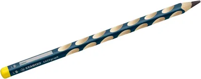 Produktbild von Ergonomischer Dreikant-Bleistift für Linkshänder - STABILO EASYgraph in petrol - 6er Pack - Härtegrad HB