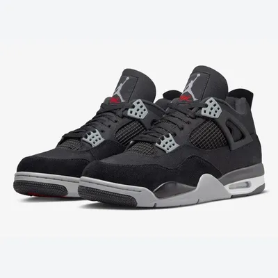 Produktbild von Air Jordan 4 Retro Black Canvas:RU44.5