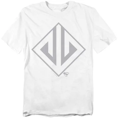 Image de T-shirt Superman - "2025 Justice Gang" pour hommes/femmes, modèle unie, référence TV40055 (taille XL), couleur blanche