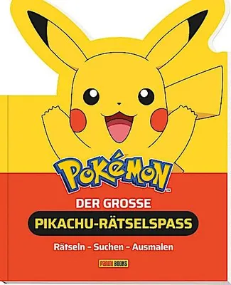 Immagine prodotto di Pokémon: Der große Pikachu-Rätselspaß - Rätseln - Suchen - Ausmalen