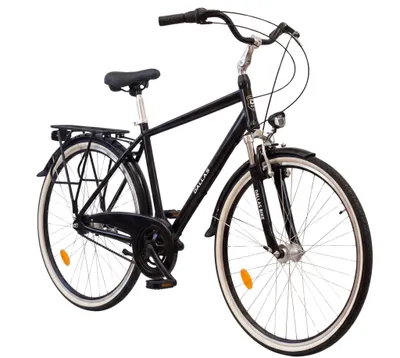 Produktbild von Dallas Bike Trekkingrad Herren 28 Zoll - Alu-Rahmen L 20" - Schwarz - Shimano Nexus 7-Gang - Nabendynamo
