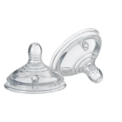 Image de 2x Tommee Tippee Tétine Closer to Nature avec valve anti-coliques 6 mois et plus