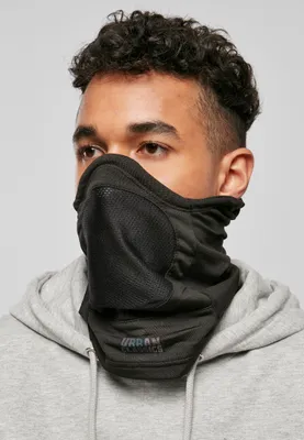 Zdjęcie produktu dla Urban Classics TB4043 | Elastic Performance Neckwarmer - Kolor: Czarny - Rozmiar: Jeden rozmiar
