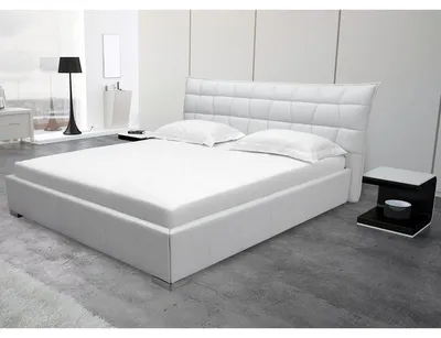 Produktbild von Leder Design Bett Doppel Betten Luxus Ehe Modernes Hotel Gestell Schlaf Zimmer