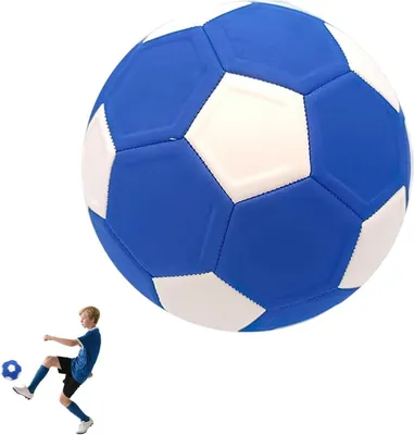 Image de Ball de football en EVA et en caoutchouc, robuste, taille 1, pour une utilisation en extérieur