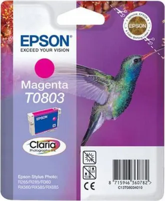 Obrázok produktu pre Epson Hummingbird Inkoustová Yellow T0804 Claria Photographic Ink, Žltá, Atrament na pigmentovej báze, 1 kusov