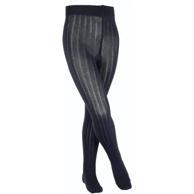 Immagine prodotto di Calze A Compressione Unisex Per Bambini, Modello Classic Rib K Ti, In Cotone, Spesse, Monocolore, 1 Pezzo
