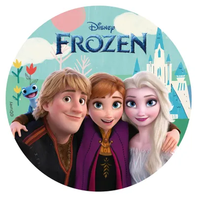 Produktbild von Tortenaufleger Elsa Frozen – Die Eiskönigin 20 cm -